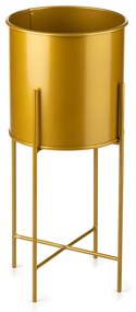 Květináč na stojanu HUGO 55 cm zlatý