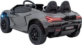 Elektrické autíčko Lamborghini Revuelto XL STRONG sivé