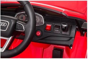 LEAN CARS Elektrické autíčko Audi RS Q8 LED MP3 diaľkové ovládanie červené
