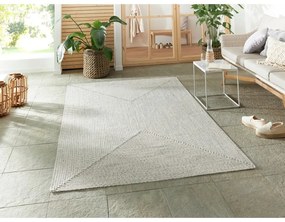 Biely/béžový vonkajší koberec 230x160 cm - NORTHRUGS