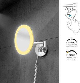 Nimco LED zrkadlo s nastaviteľ. teplotou svietivosti - ZK 20265P-26
