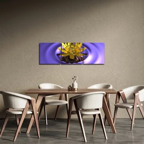 Obraz - Lekno (s hodinami) (90x30 cm)