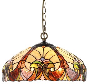 Závesná lampa Tiffany do obývačky č. 1700 Prezent 20