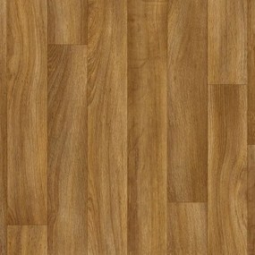 PVC podlaha - lino Ambient Golden Oak 016M, na mieru, šíře 3m,4m, hnedá, bez podkladu, chodba / predsieň, Beauflor