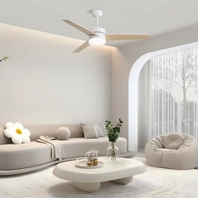 Immax NEO 07284L - LED+CCT, stmievateľný stropný ventilátor VARIABLE 24W/230V, Wi-Fi Tuya + diaľkové ovládanie