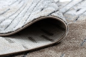 Moderný koberec COZY 8876 Rio, hnedý