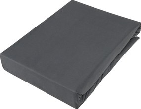 XXXLutz NAPÍNACIA PLACHTA NA BOXSPRIN, džersej, antracitová, 140/220 cm Novel - Obliečky & plachty - 004550010305