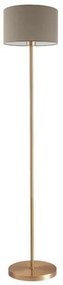 LED stojacia lampa TUNJA 1xE27/20W/230V Ø 30 cm zlatá/taupe
