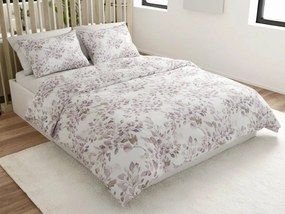 Obliečky z mikrovlákna FLORANY biele Rozmer obliečky: 2 ks 70 x 90 cm | 200 x 220 cm