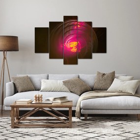 Obraz - abstrakcie špirály (150x105 cm)