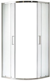 Sprchový kút Aura 80x80x190 chróm
