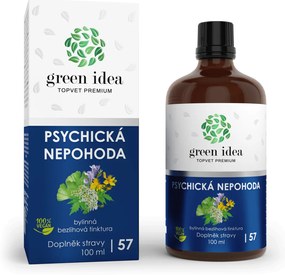 Green idea Psychická nepohoda - bezliehová tinktúra 100 ml