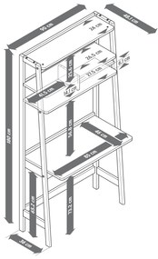 Polica so sekretárom