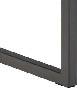 Čierny konzolový stolík v dekore jaseňa 40x140 cm Darlington – Actona