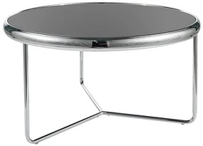 Konferenční stolek Scarlet 74 cm černý/chrom
