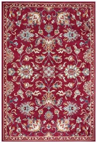 Kusový koberec Luxor 105633 Caracci Red Multicolor, 80x240, červená, obývacia izba, Hanse Home