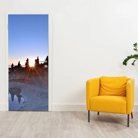 Fototapeta na dvere - Piesočná scenéria (95x205cm)