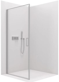 Cerano Porte, 1-krídlové sprchové dvere 90x195 cm, 8mm číre sklo, chrómový profil, CER-CER-413477