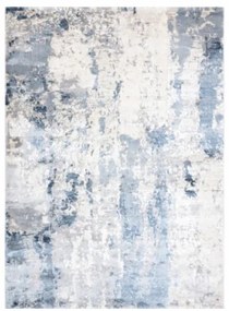 Koberec AKRYL ELITRA 6204  Abstrakcia sivý / modrý
