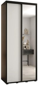 Skriňa 45 Canaris 3 110 čierna/biela/čierna