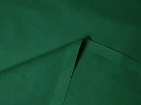 Biante Bavlnené jednofarebné posteľné obliečky Moni MOD-514 Tmavo zelené Predĺžené 140x220 a 70x90 cm
