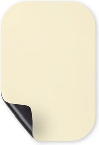 Samolepiaca magnetická fólia v oválnom tvare 90 × 60 cm - béžová