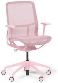 Kancelárska stolička ELVI, ružová