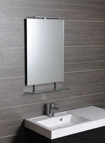 Sapho Sapho, WEGA zrkadlo 600x800mm, s policou, 60092-6