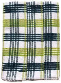 Polášek Károvaná utierka Egypt – 3 ks - č. 15 | Tmavomodrá / modrá