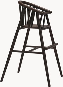 Ručne vyrobená detská vysoká stolička z dubového dreva Saga