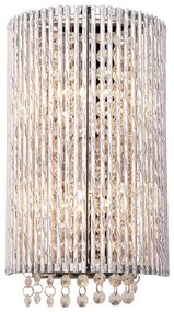 Endon 81978 - Krištáľové nástenné svietidlo GALINA 2xG9/25W/230V lesklý chróm