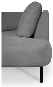 Tmavosivá rohová pohovka (pravý roh/do "U") Hero – Scandic