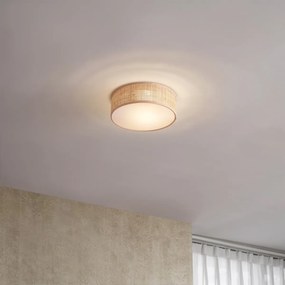 Orientálne ratanové stropné svietidlo 30 cm - Trammy