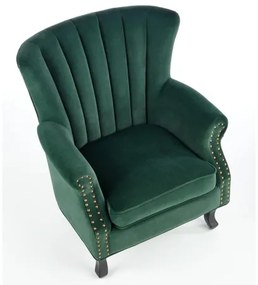 Kreslo CLARUS tmavozelené