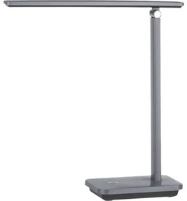 LED stolová lampa Eglo 900957 INIESTA 3,6 W 360lm 3000-6500K šedá/čierna s USB-C