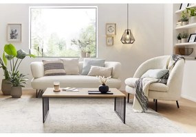 Eglo 424801 - Konferenčný stolík AUKSIDE 53,5x100 cm hnedá/čierna