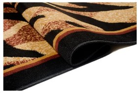 Kusový koberec PP Trio čiernobéžový 220x300cm