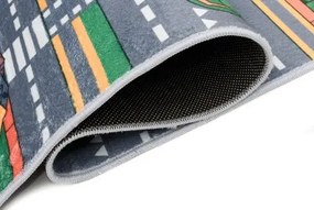 TA Koberec B-529 FLANNEL PRINTED Sivý Obdĺžnikový Rozmer: 200x300 cm