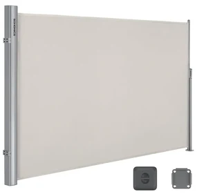 Bočná markíza 180 x 350 cm SONGMICS GSA185E