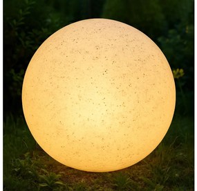 Vonkajšie dekoračné svietidlo LUMISTONE 1xE27/15W/230V IP65 priemer 38 cm