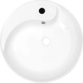 Novoterm Keramické umývadlo na dosku NV-KR-09 (ø 46,5 cm)