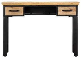 vidaXL Písací stôl 110x50x76 cm masívne mangovníkové drevo