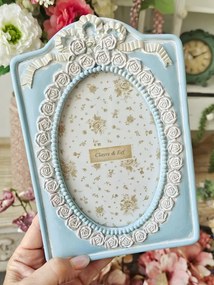 Photo Frame 10x15 Cm Blue Plastic - 21.0 cm