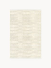 Ručne tkaný koberec do interiéru/exteriéru's geometrickým vzorom Rune