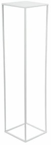 Stojan na kvety 100x24 cm biela