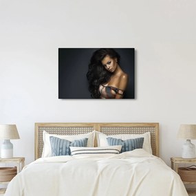 Obraz - Portrét zvodnej ženy (90x60 cm)