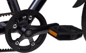 RoyalBaby ľahký detský bicykel Kable-Belt 16 palcov zvonček a brzdová pätka RB16-45 strieborný