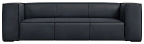 Tmavomodrá kožená pohovka 227 cm Madame – Windsor &amp; Co Sofas