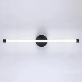 Toolight Toolight, LED nástenné svietidlo 60cm, 12W, 3000K, LHJ069-W, čierna matná, OSW-60037