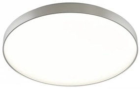 MENSA R | stropné kruhové led svietidlo Farba: Hliník, Priemer: 80cm
